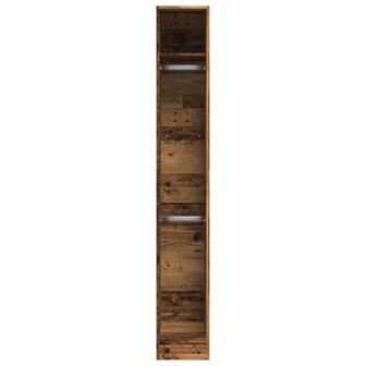 Kledingkast 30x50x200 cm bewerkt hout oud hout 4