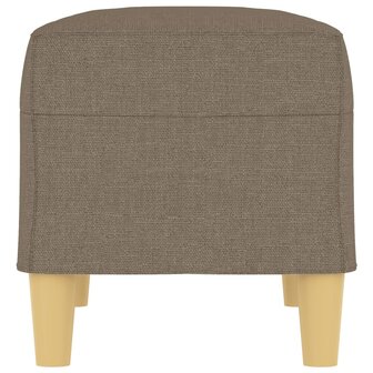 Bankje 70x35x41 cm stof taupe 4