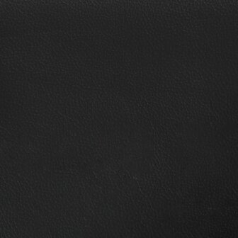 Bankje 70x35x41 cm kunstleer zwart 6