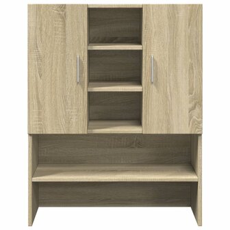 Wasmachinekast 70,5x24x90 cm sonoma eikenkleurig 5