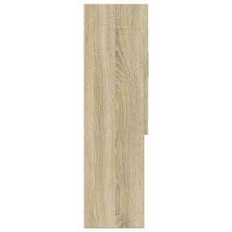 Wasmachinekast 70,5x24x90 cm sonoma eikenkleurig 6
