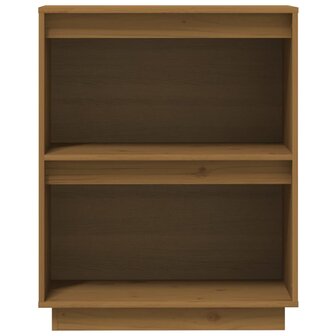 Wandkast 60x34x75 cm massief grenenhout honingbruin 5