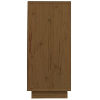 Wandkast 60x34x75 cm massief grenenhout honingbruin 6