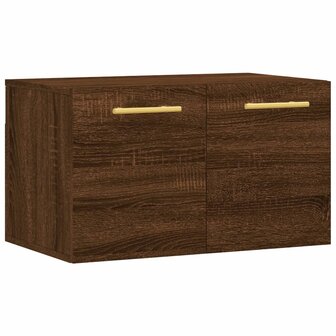 Wandkast 60x36,5x35 cm bewerkt hout bruin eikenkleur 2