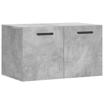 Wandkast 60x36,5x35 cm bewerkt hout betongrijs 2