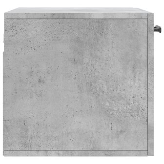 Wandkast 60x36,5x35 cm bewerkt hout betongrijs 7