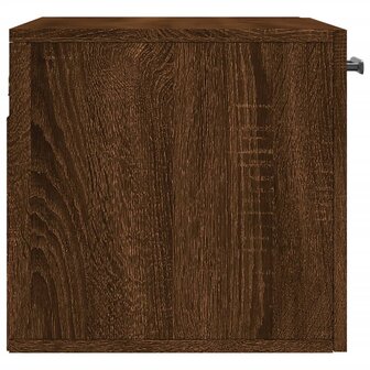 Wandkast 60x36,5x35 cm bewerkt hout bruin eikenkleur 7
