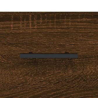 Wandkast 60x36,5x35 cm bewerkt hout bruin eikenkleur 9
