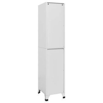 Lockerkast met 2 vakken 38x45x180 cm   5