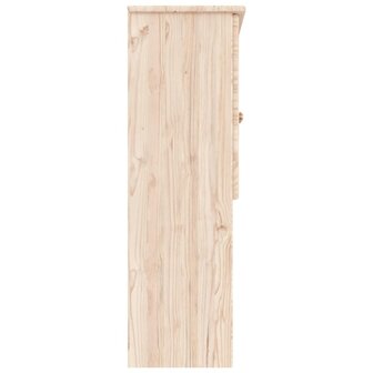 Opzetkast ALTA 77x30x92 cm massief grenenhout 6