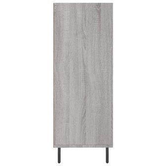 Schappenkast 69,5x32,5x90 cm bewerkt hout grijs sonoma eiken 5