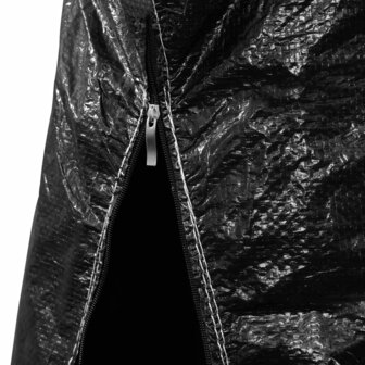 Parasolhoezen 2 st met rits 250 cm PE 5