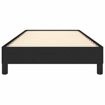 Bedframe zonder matras 100x200 cm stof zwart 5