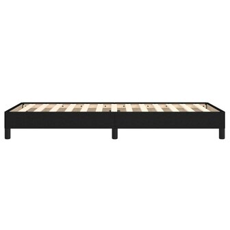Bedframe zonder matras 100x200 cm stof zwart 6