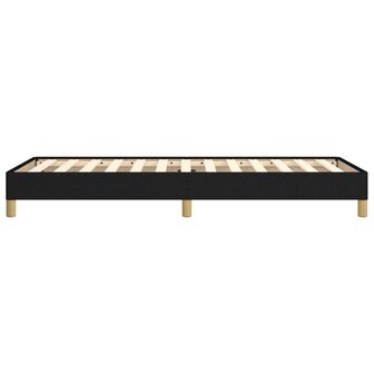 Bedframe zonder matras 100x200 cm stof zwart 6