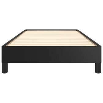 Bedframe kunstleer zwart 100x200 cm 5