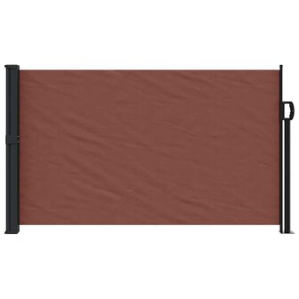 Windscherm uittrekbaar 120x500 cm bruin 3