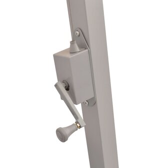 Zweefparasol met aluminium paal 300x300 cm groen 6