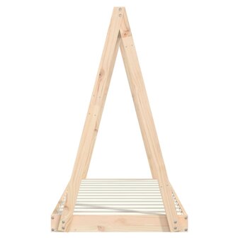 Kinderbedframe 70x140 cm massief grenenhout 5