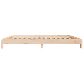 Bed stapelbaar 90x190 cm massief grenenhout 9