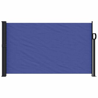 Windscherm uittrekbaar 117x300 cm blauw 3