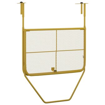 Balkontafel 60x40 cm staal goudkleurig 5
