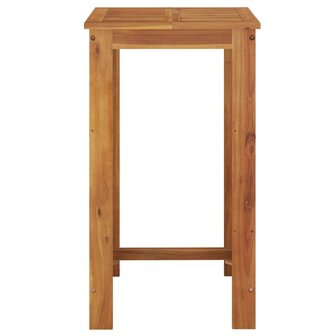 Tuinbartafel 60x60x105 cm massief acaciahout  3