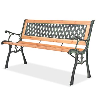Tuinbank 122 cm hout 1