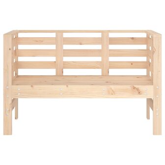 Tuinbankje 111,5x53x71 cm massief grenenhout 4