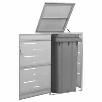 Containerberging enkel 69x77,5x112,5 cm roestvrij staal 1