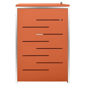 Containerberging driedubbel 207x77,5x112,5 cm roestvrij staal 6