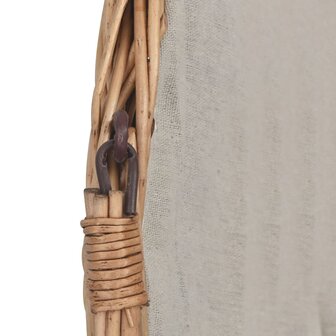 Houtmand met handvat 61,5x46,5x58 cm wilgenhout bruin 7