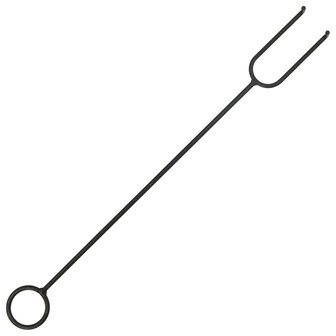 Vuurplaats met pook XXL 62 cm staal 7
