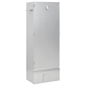 BBQ-rookoven met houtsnippers 44,5x29x110 cm staal 2