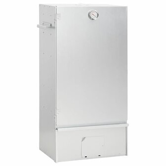 BBQ-rookoven met houtsnippers 44,5x29x83 cm staal 2