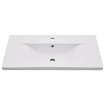 Inbouwwastafel 81x39,5x18,5 cm keramiek wit 3