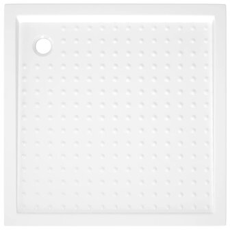 Douchebak met noppen 90x90x4 cm ABS wit 5