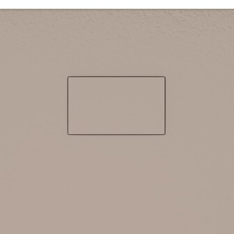 Douchebak 90x70 cm SMC bruin 7