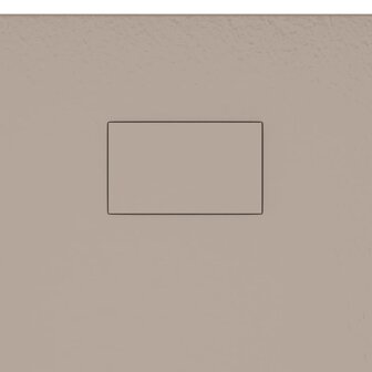 Douchebak 90x80 cm SMC bruin 7