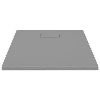 Douchebak 90x70 cm SMC grijs 3