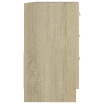 Wastafelkast 63x30x54 cm bewerkt hout sonoma eikenkleurig 6