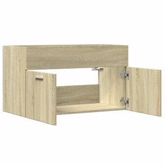 Wastafelkast 90x38,5x46 cm bewerkt hout sonoma eikenkleurig 7