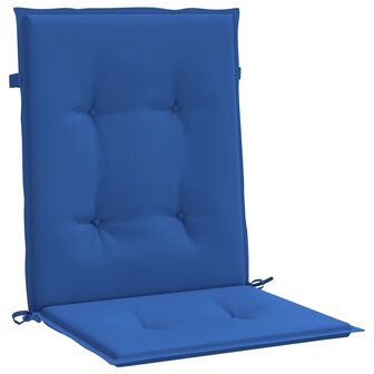 Tuinstoelkussens 6 st 100x50x3 cm oxford stof koningsblauw 5