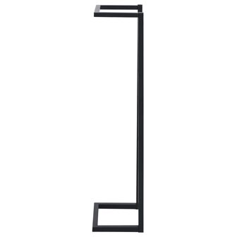 Handdoekenrek 25x20x95 cm ijzer zwart 4