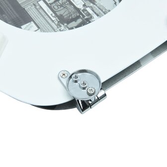 Toiletbril van MDF met New York dessin  9