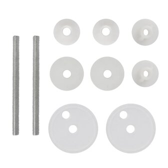 Toiletbril van MDF met waterdruppel dessin 9