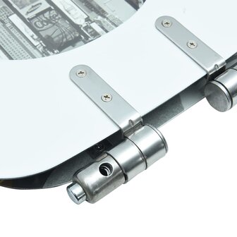 Toiletbril met soft-close deksel New York MDF 9