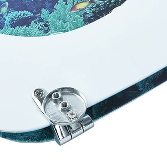 Toiletbril met deksel diepzee MDF 9