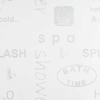 Rolgordijn voor douche 160x240 cm splash 6