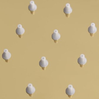 Regendouchekop rechthoekig 40x30 cm roestvrij staal goudkleurig 5